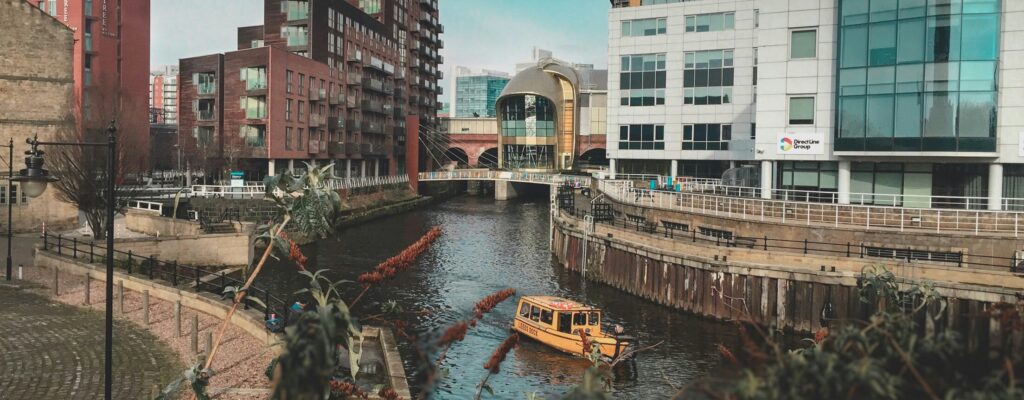 Leeds City Center Canal