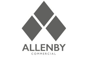 Allenby Commercial Logo (Greyscale)